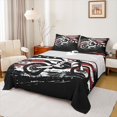 thumbnail image 1 of jejeloiu Extreme Speed Sport Twin Sheet Sets,Vintage Motorcycle Bedding For Boys Teens 3 Pieces, 1 of 7