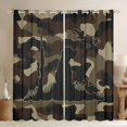 thumbnail image 1 of jejeloiu Farmhouse Camouflage Hunting Curtains Pack of 2 (42x84 Each),Vintage Camo Curtains Blackout For Boys Teens, 1 of 6