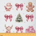 thumbnail image 1 of jejeloiu Father Christmas Fabric by the Yard 1 Yard,Merry Xmas Home Decor Fabric by the Yard,Cartoon Bowknot Biscuit Sewing Fabric For Teens,Ultra Soft Home Decor, 1 of 6