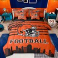thumbnail image 1 of jejeloiu Football Game 7 Pieces Bedding Comforter Set,American Rugby City Full Bedding Set For Men Women Reversible, 1 of 8