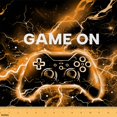 thumbnail image 1 of jejeloiu Game Console Fabric by the Yard 3 Yards,Gamer Gaming Sewing Fabric,Yellow Black Fabric for Sewing,Breathable Bedroom Decorative, 1 of 6