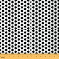 thumbnail image 1 of jejeloiu Geometric Honeycomb Fabric by the Yard 3 Yards,Modern Minimalist Geometric Sewing Fabric,Black White Hexagon Fabric for Sewing For Teens,Ultra Soft Home Decor, 1 of 6