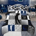 thumbnail image 1 of jejeloiu Golf Ball Gamer Queen Comforter Set,Sport Game Bedding Comforter Set For Ball Lovers Reversible 3-Piece, 1 of 8