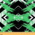 thumbnail image 1 of jejeloiu Graffiti Geometric Art Fabric by the Yard 10 Yards,Modern Abstract Artwork Room Decor Fabric by the Yard,Green Black White Sewing Fabric For Teens,Super Cozy Room Decor, 1 of 6