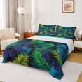 thumbnail image 1 of jejeloiu Green Plam Leaves Bed Sheets,Tropical Botanical King Sheets,Monstera Leaf Plant Sheet Set For Men Women,Ultra Soft Home Decor,4 Pieces, 1 of 7