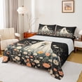 thumbnail image 1 of jejeloiu Halloween Ghost Twin Sheet Sets,Floral,Galaxy Starry Sky,Cozy Decor,3 Pieces, 1 of 7
