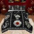 thumbnail image 1 of jejeloiu Kawaii Floral Daisy Full Size Comforter Sets,Cute Flower Blossom Bedding Sets For Girls Teens Reversible 3-Piece, 1 of 8