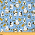 thumbnail image 1 of jejeloiu Kawaii Ghost Fabric by the Yard 3 Yards,Happy Halloween Sewing Fabric,Vintage Floral Ballon Fabric for Sewing For Teens Girl,Super Cozy Room Decor, 1 of 6