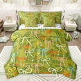 thumbnail image 1 of jejeloiu Kawaii Ribbon Bow 7-Piece Twin Bedding Sets,Cartoon Cute Bowtie Bedding Comforter Set,Colorful Bowknot Sheet Sets For Kids,Microfiber Bedroom Decor Reversible, 1 of 8