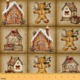 thumbnail image 1 of jejeloiu Kawaii Snowman Biscuit Fabric by the Yard 10 Yards,Christmas Theme Cabin Room Decor Fabric by the Yard,Happy New Year Sewing Fabric For Child,Breathable Home Decor, 1 of 6