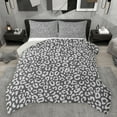 thumbnail image 1 of jejeloiu Leopard Cheetah Texture Full Size Comforter Sets,Chic Minimalist Aesthetic Bedding Comforter Set,Gray Wildlife Print Bedding Sets For Kids,Luxury Bedroom Decor Reversible,3pcs, 1 of 8