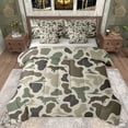 thumbnail image 1 of jejeloiu Mallard Camouflage Pattern 7-Piece Twin Bedding Sets,Hunting Farmhouse Camping Bedding Comforter Set,Green Brown Sheet Sets For Men Women,Luxury Bedroom Decor Reversible, 1 of 8