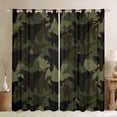 thumbnail image 1 of jejeloiu Military Camouflage Black Out Curtains,Retro Airplane Aircraft Curtains Pack of 2 (42x63 Each) For Boys Kids, 1 of 6
