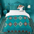 thumbnail image 1 of jejeloiu Monochrome Tribal Bedding,Modern Print Duvet Cover Full For Boys,Reversible,3 Pieces,1 Duvet Cover and 2 Pillowcases, 1 of 6