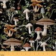 thumbnail image 1 of jejeloiu Mushroom Fabric by the Yard 5 Yards,Tropical Botanical Fabric for Sewing,Boho Print Moth Home Decor Fabric by the Yard For Girls Teens,Ultra Soft Home Decor, 1 of 6