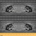thumbnail image 1 of jejeloiu Ocean Theme Fabric by the Yard 10 Yards,Sea Animal Fish Room Decor Fabric by the Yard,Gray Boho Geometric Sewing Fabric For Adult,Breathable Home Decor, 1 of 6