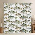 thumbnail image 1 of jejeloiu Pike Fish Curtains Pack of 2 (42x84 Each),Rustic Fishing Hunting Curtains Blackout For Adults, 1 of 6