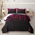 thumbnail image 1 of jejeloiu Pink Pixelated Grid Twin Quilt Set Kids,Modern Geometric Checkered Twin Coverlet Set For Boys,2pcs, 1 of 7