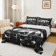 thumbnail image 1 of jejeloiu Racing Car Twin Sheet Sets,Extreme Sports Twin Fitted Sheet,Silver Geometric Plaid Flat Sheet For Child,Luxury Bedroom Decor,3pcs, 1 of 7