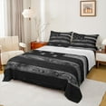 thumbnail image 1 of jejeloiu Retro American Flag Bed Sheets,Old Wooden Board King Sheets,Gray Black Sheet Set For Men Women,Breathable Home Decor,4-Piece, 1 of 7