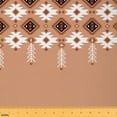 thumbnail image 1 of jejeloiu Retro Aztec Geometric Fabric by the Yard 5 Yards,Boho Bohemian Theme Fabric for Sewing,Brown Geometric Home Decor Fabric by the Yard,Super Cozy Room Decor, 1 of 6