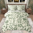 thumbnail image 1 of jejeloiu Retro Rustic Botanical 7-Piece Twin Bedding Sets,Natural Plant Bedding Comforter Set,Green Leaf Flower Sheet Sets For Girls Kids,Super Cozy Room Decor Reversible, 1 of 8