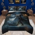 thumbnail image 1 of jejeloiu Romantic Skeleton Dancer Full Size Comforter Sets,Gothic Valentine'S Day Bedding Comforter Set,Vintage Aesthetic Artwork Bedding Sets For Men Women,Breathable Home Decor Reversible,3 Pieces, 1 of 8