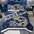 thumbnail image 1 of jejeloiu Rugby Game Gaming Twin Comforter Sets,Kids Football Sport Bedding Set For Teens Reversible 2 Pieces, 1 of 8