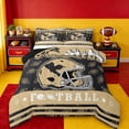 thumbnail image 1 of jejeloiu Rugby Sports Twin Comforter Sets,Boys Ball Game Bedding Set For Teens Reversible 2pcs, 1 of 8