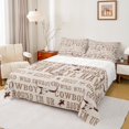 thumbnail image 1 of jejeloiu Rustic Bull Skull Twin Sheet Sets,Western Cowboy Tribal Twin Fitted Sheet,Country Farmhouse Lodge Flat Sheet For Boys,Luxury Bedroom Decor,3 Pieces, 1 of 7