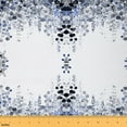 thumbnail image 1 of jejeloiu Rustic Flower Floral Fabric by the Yard 1 Yard,Splatter Ink Home Decor Fabric by the Yard,Blue Gray White Sewing Fabric For Girls Boys,Breathable Home Decor, 1 of 6
