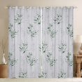 thumbnail image 1 of jejeloiu Rustic Flowers Black Out Curtains,Abstract Aesthetic Floral Curtains Pack of 2 (42x63 Each),Gray Green Bedroom Curtains For Girls Teens,Microfiber Bedroom Decor, 1 of 6
