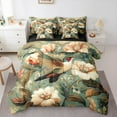 thumbnail image 1 of jejeloiu Rustic Hummingbird 7 Pieces Bedding Comforter Set,Modern Aesthetic Art Full Bedding Set,Country Flower Floral Fitted Sheet Flat Sheet For Girl,Super Cozy Room Decor Reversible, 1 of 8