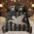 thumbnail image 1 of jejeloiu Rustic Mallard Duck 7-Piece Twin Bedding Sets,Country Farmhouse Lodge Bedding Comforter Set,Brown Camo Camouflage Sheet Sets For Adults,Super Cozy Room Decor Reversible, 1 of 8