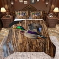thumbnail image 1 of jejeloiu Rustic Mallard Full Size Comforter Sets,Wild Duck Hunting Bedding Comforter Set,Cabin Farmhouse Bedding Sets For Boys Kids,Super Cozy Room Decor Reversible,3-Piece, 1 of 8