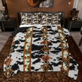 thumbnail image 1 of jejeloiu Southwestern Aztec Geometric Queen Comforter Set,Rustic Western Boho Bedding Comforter Set For Kids Reversible 3 Pieces, 1 of 8