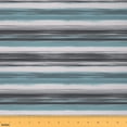 thumbnail image 1 of jejeloiu Teal Gray Fabric by the Yard 2 Yards, Watercolor Ombre Room Decor Fabric by the Yard, Gradient Stripe Sewing Fabric, Modern Room Decor, 1 of 6