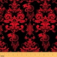 thumbnail image 1 of jejeloiu Victorian Flower Fabric by the Yard 1 Yard,Boho Bohemian Dragon Home Decor Fabric by the Yard,Vintage Gothic Floral Sewing Fabric For Men Women,,Lightweight Room Decorative, 1 of 6
