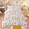 thumbnail image 1 of jejeloiu Vintage Boho Flowers Bedding Comforter Set,Country Floral Twin Comforter Sets,Rustic Plant Bedding Set For Men Women,Ultra Soft Home Decor Reversible,2pcs, 1 of 8