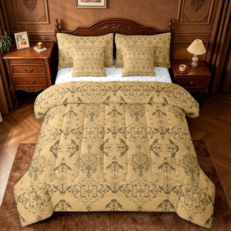 Damask Bedding Sets in Black Blue Red and More Home Comforts