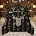 thumbnail image 1 of jejeloiu Vintage Deer Skull Bedding Comforter Set,Rustic American Flag Twin Comforter Sets,Camo Camouflage Print Bedding Set For Teens,Ultra Soft Home Decor Reversible,2pcs, 1 of 8