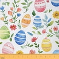 thumbnail image 1 of jejeloiu Watercolor Dinosaur Fabric(2 Yards),Country Floral,Pink Blue Green,Sewing Teens Cozy Decor, 1 of 6