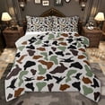 thumbnail image 1 of jejeloiu Wild Mallard Duck Twin Comforter Sets,Gray Green Brown Bedding Set For Kids Reversible 2-Piece, 1 of 8