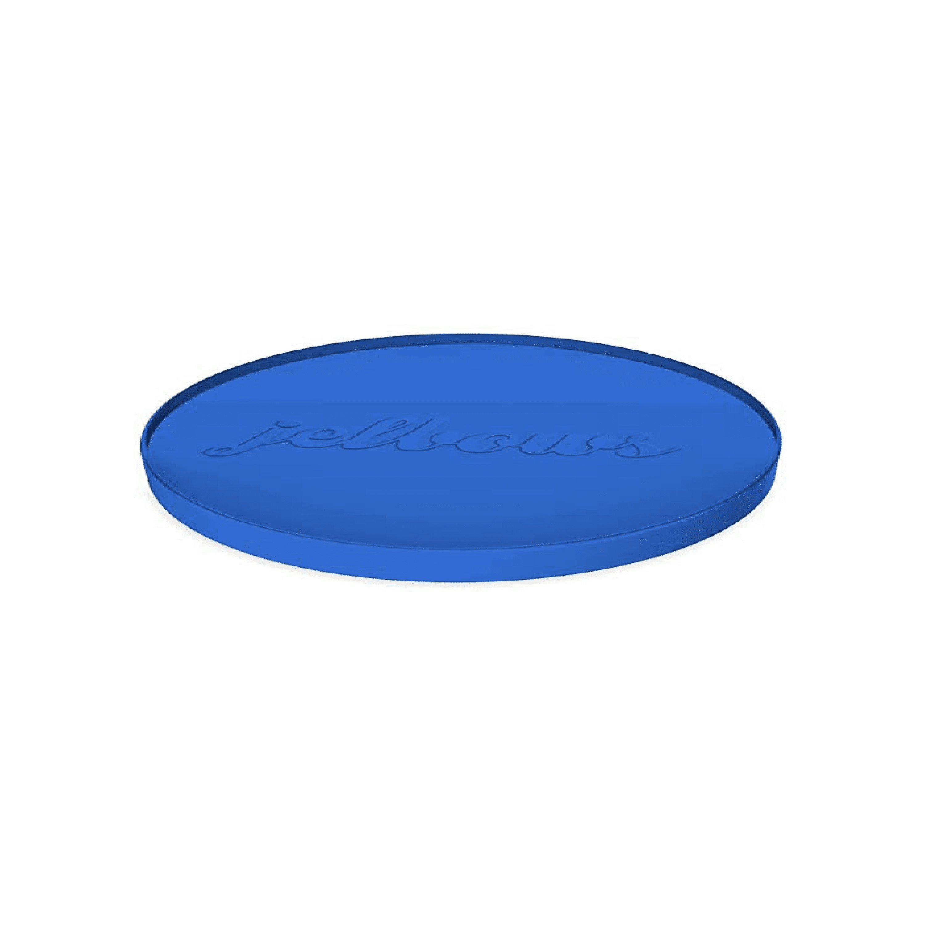 jelbows Big Blue Gel Ergonomic gel desk pads designed to enhance