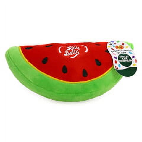 jelly belly scented watermelon fruit plush toy 5 in
