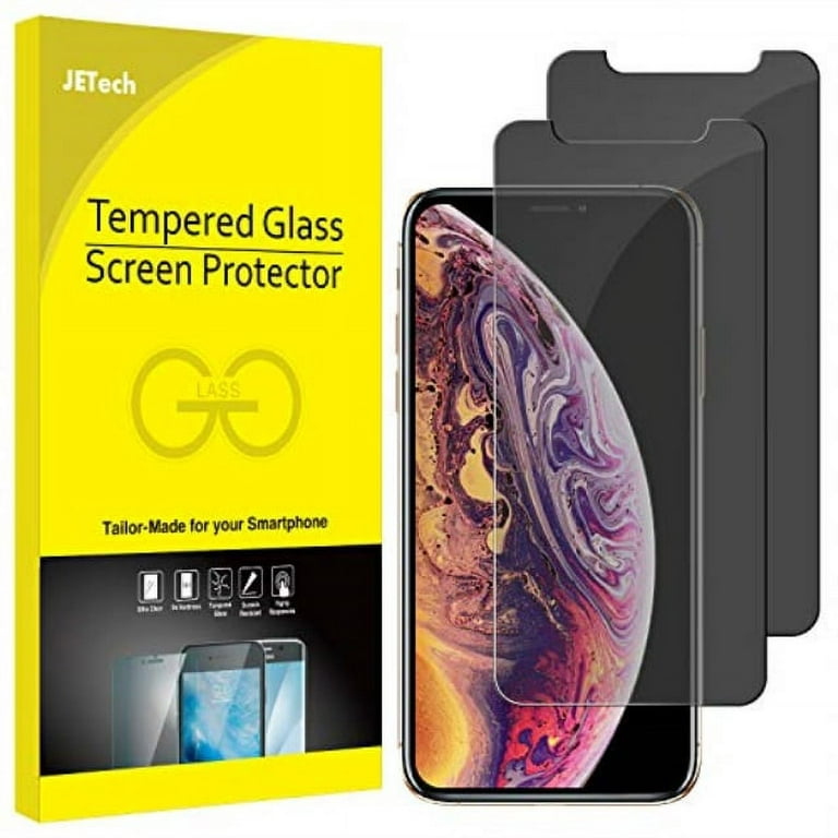 JETech Screen Protector for iPhone 11 Pro Max and iPhone Xs Max 6.5-Inch,  Tempered Glass Film, 2-Pack