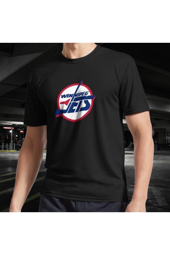 jets-winnipeg Active T-Shirt Funny Size Mode American T-shirt