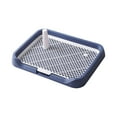 thumbnail image 1 of Dog Potty Tray Dog Potty Tray Flat Bottom Puppy Training Pad Holder Detachable Mesh Tray Easy Clean Anti-Splash Small Medium Dog Bathroom Indoor Pet Toilet Puppy Training Pad Holder, 1 of 6