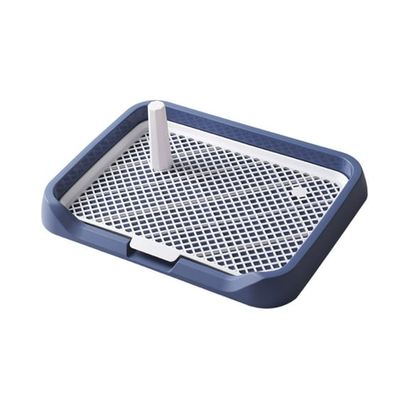 Dog Potty Tray Dog Potty Tray Flat Bottom Puppy Training Pad Holder Detachable Mesh Tray Easy Clean Anti-Splash Small Medium Dog Bathroom Indoor Pet Toilet Puppy Training Pad Holder