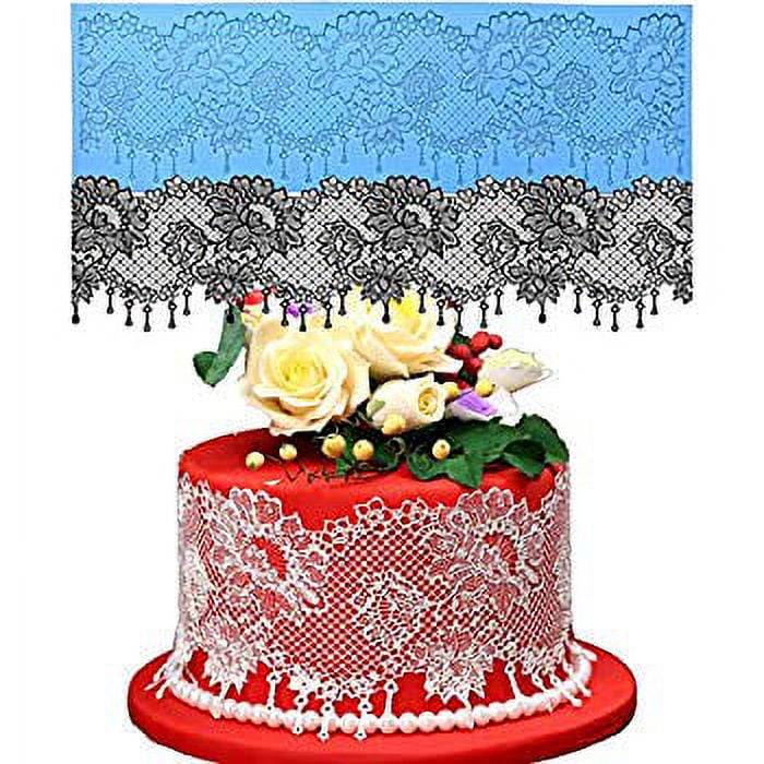 Silicone Sugarcraft Cake Lace Mat Wedding Cake Lace Mold - Temu
